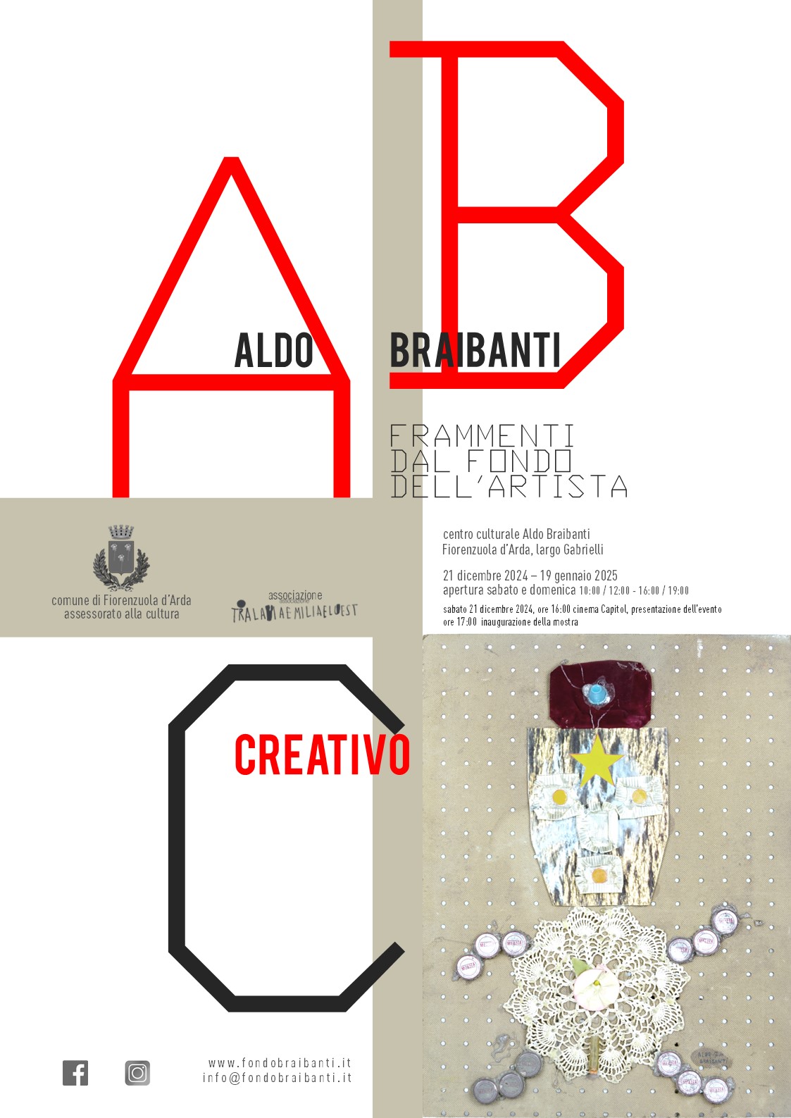 La mostra che racconta la vita e le opere di Aldo Braibanti